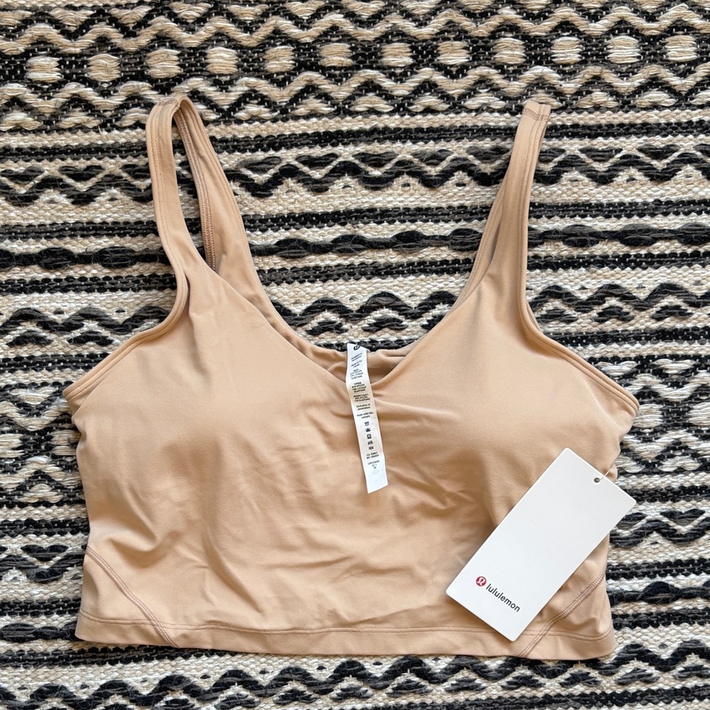 lululemon athletica Beige Align Crop top